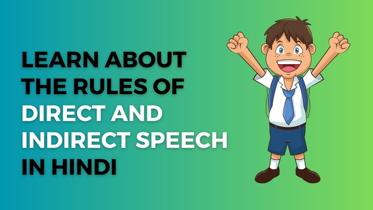 Direct and Indirect Speech in Hindi 